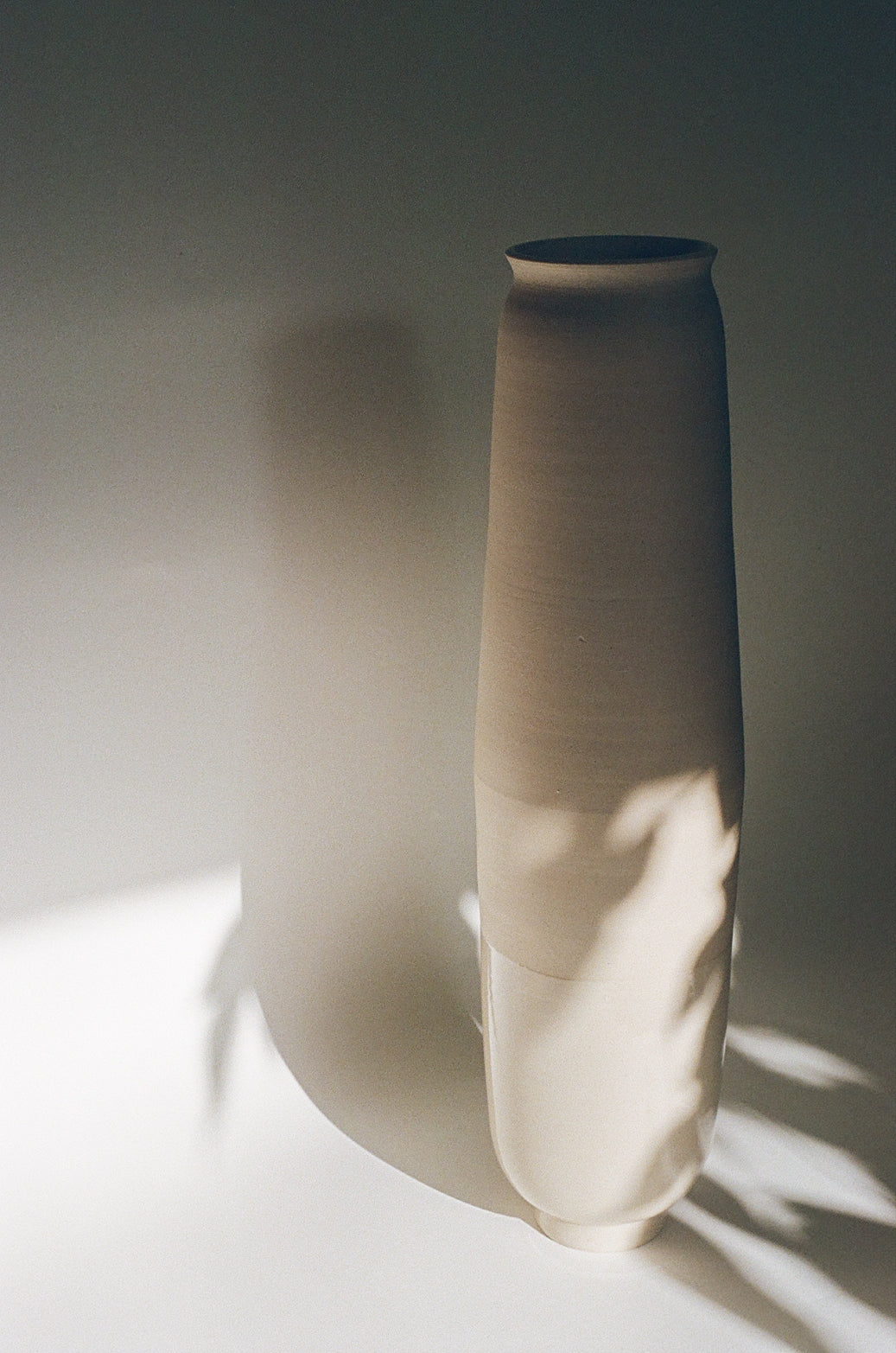 Tall Vase in Oat