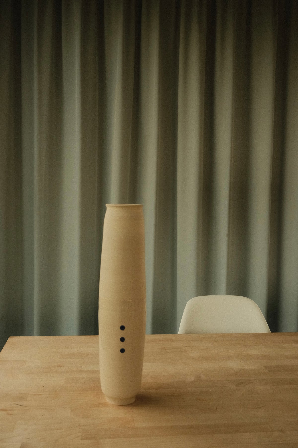 Tall Vase - Three Dots