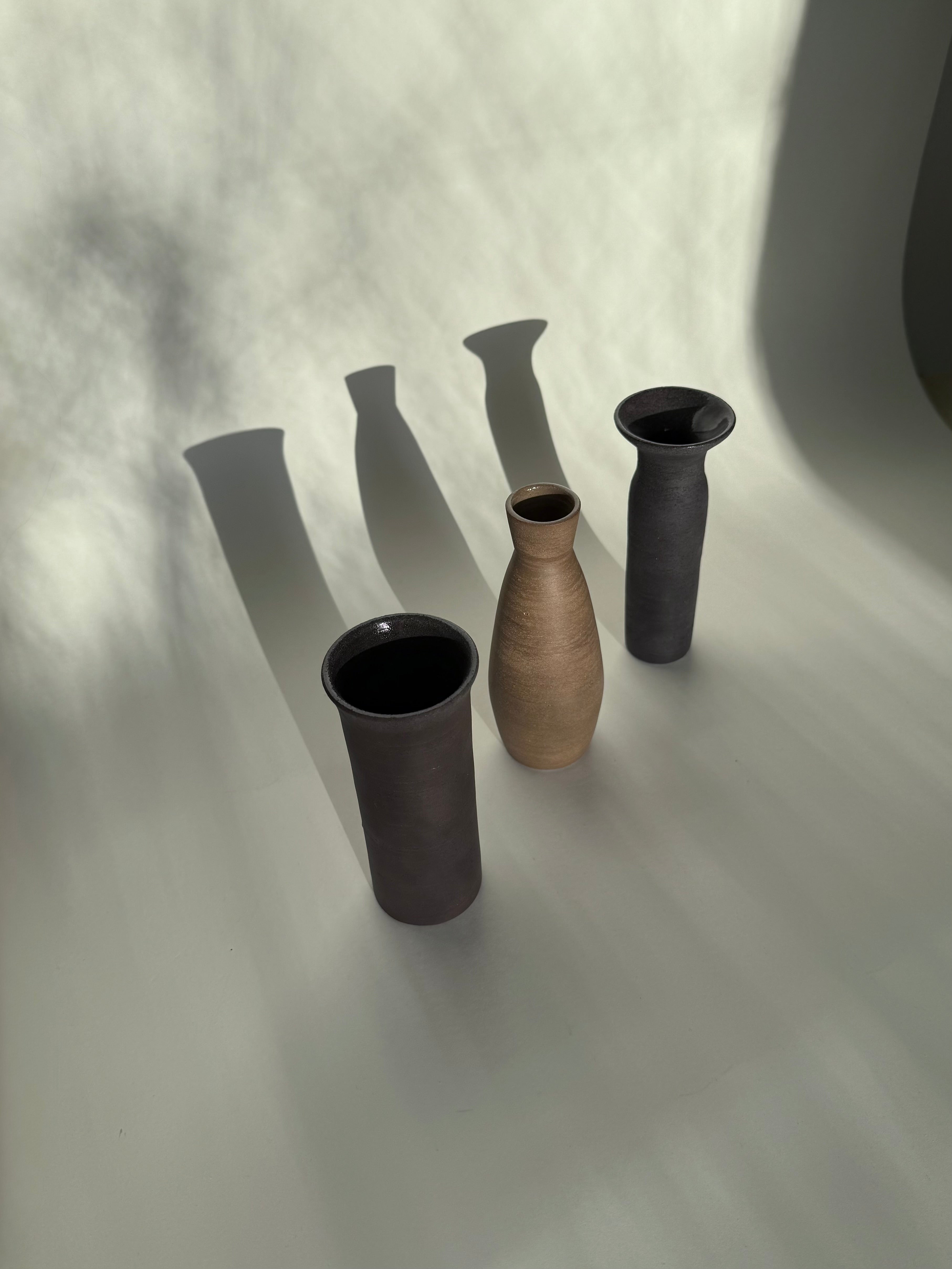 Tiny Vase in Dark Grey